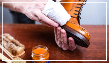 Shoe waxing services