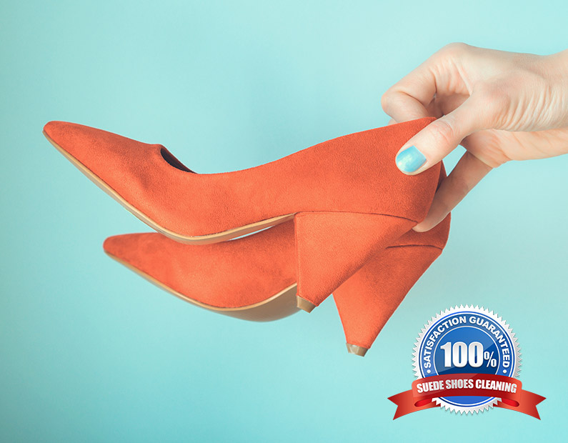 100% Satisfaction Guarantee Suede Shoes Stains Removal Toronto
