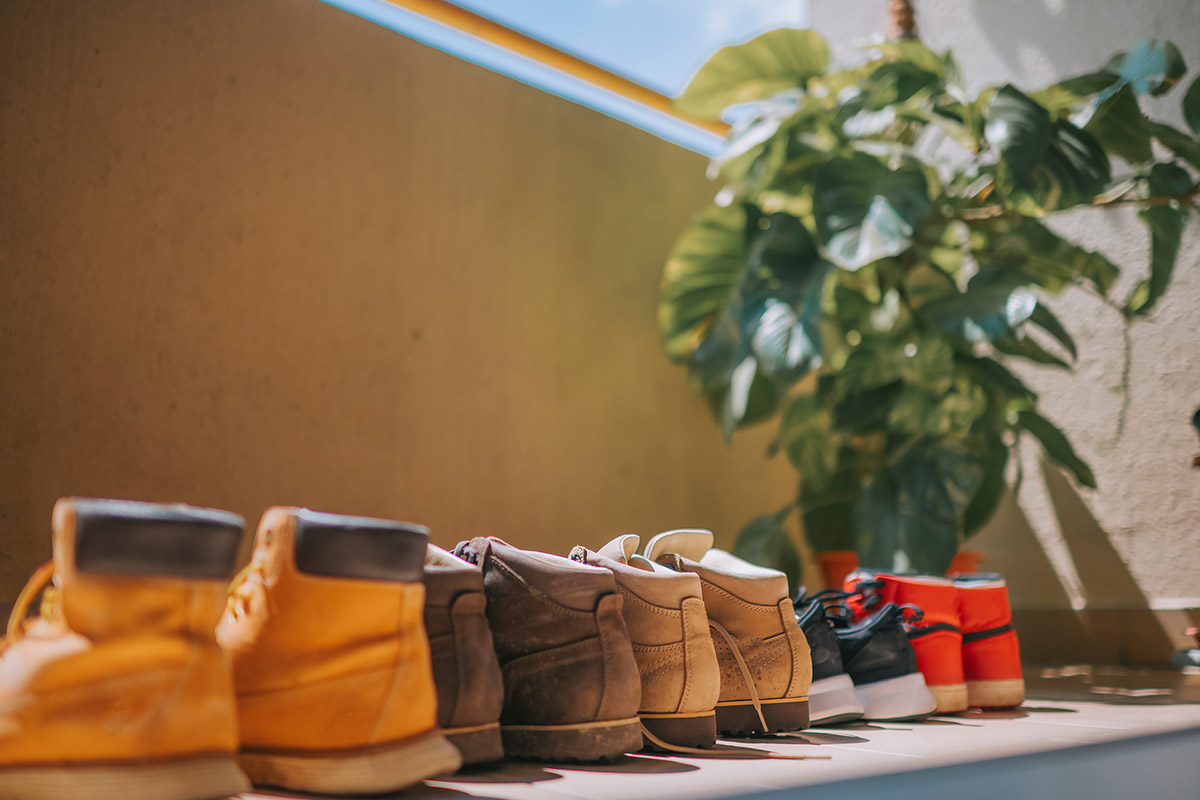 Shoes for Air Drying