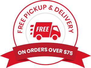 Free Pickup & Delivery on Orders Over $75