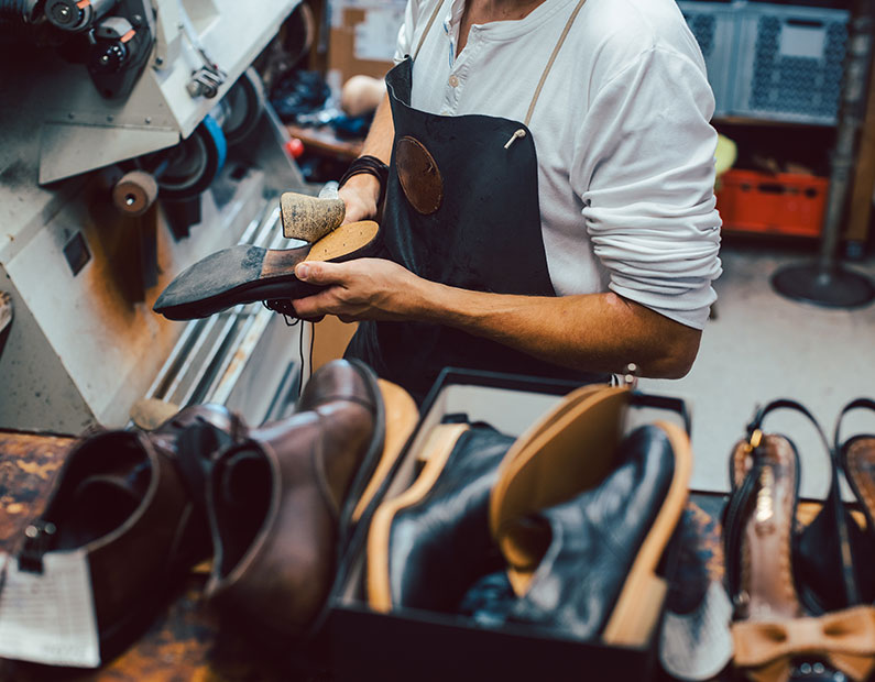 designer shoe repair shop