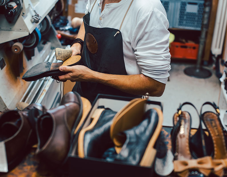 designer shoe repair shop